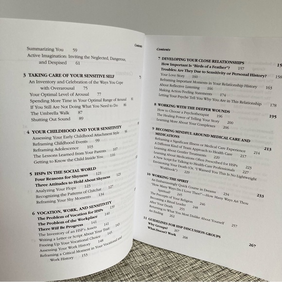 Highly Sensitive Person's Workbook Self Assessment Activities Exercises Coping - Picture 12 of 15